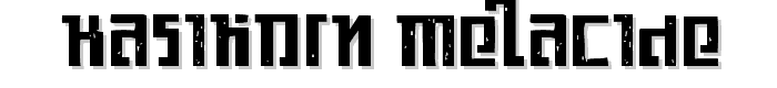Kasikorn Metacide font